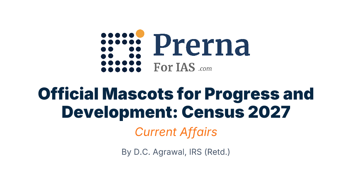 Official Mascots for Progress and Development: Census 2027 ...